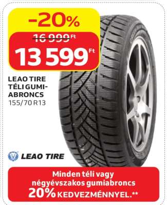 LEAO TIRE TÉLI GUMIABRONCS
