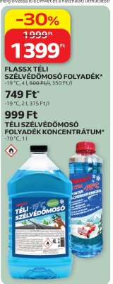 FlassX téli szélvédőmosó folyadék