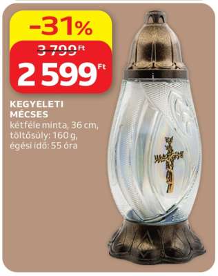 KEGYELETI MÉCSES