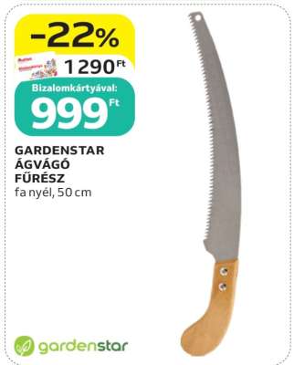 GARDENSTAR ÁGVÁGÓ FŰRÉSZ