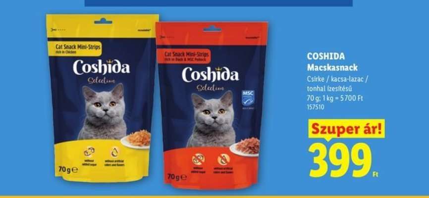 COSHIDA Macskasnack*