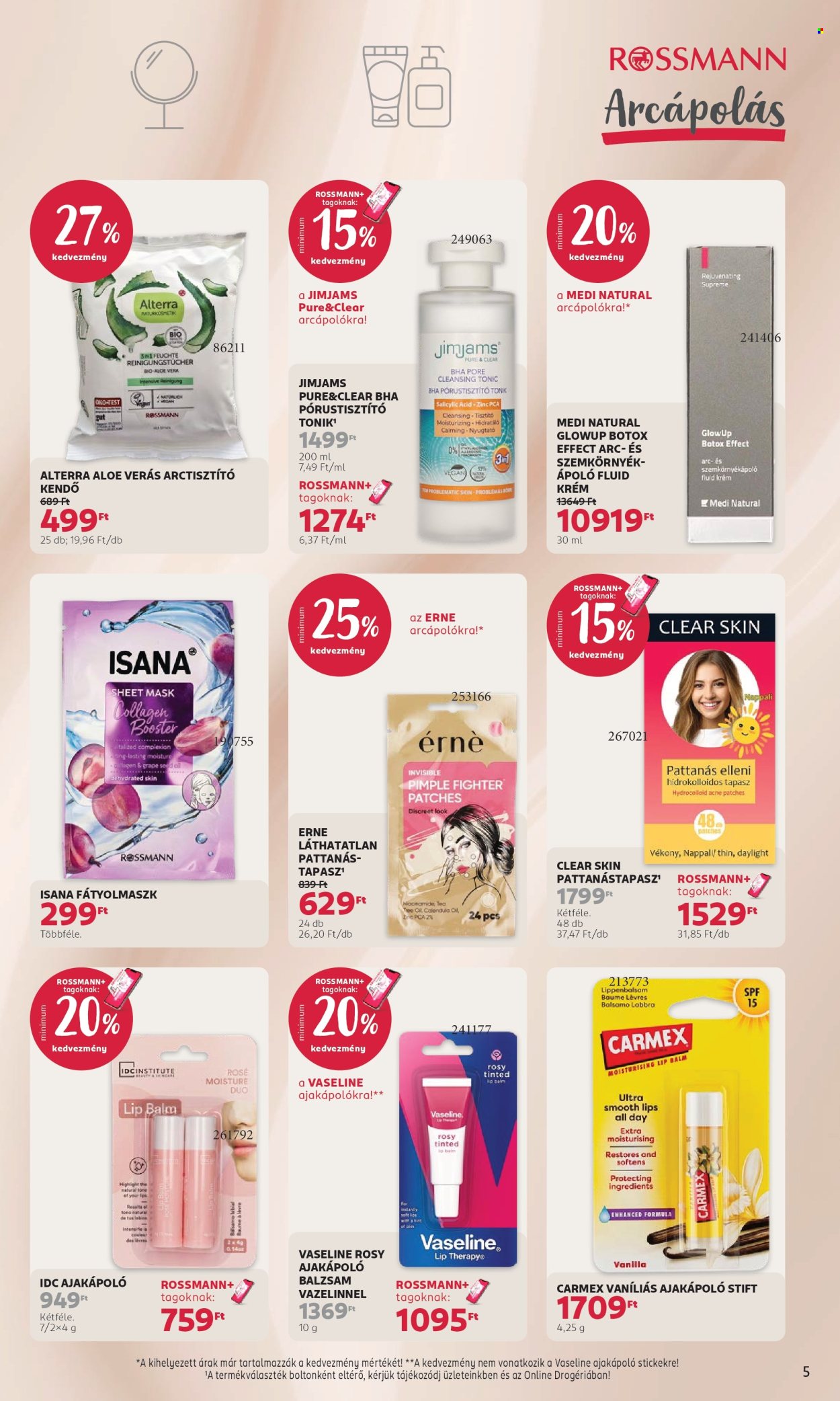 Rossmann akciós újságok - 2026.09.21 - 2026.10.02. Oldal 5