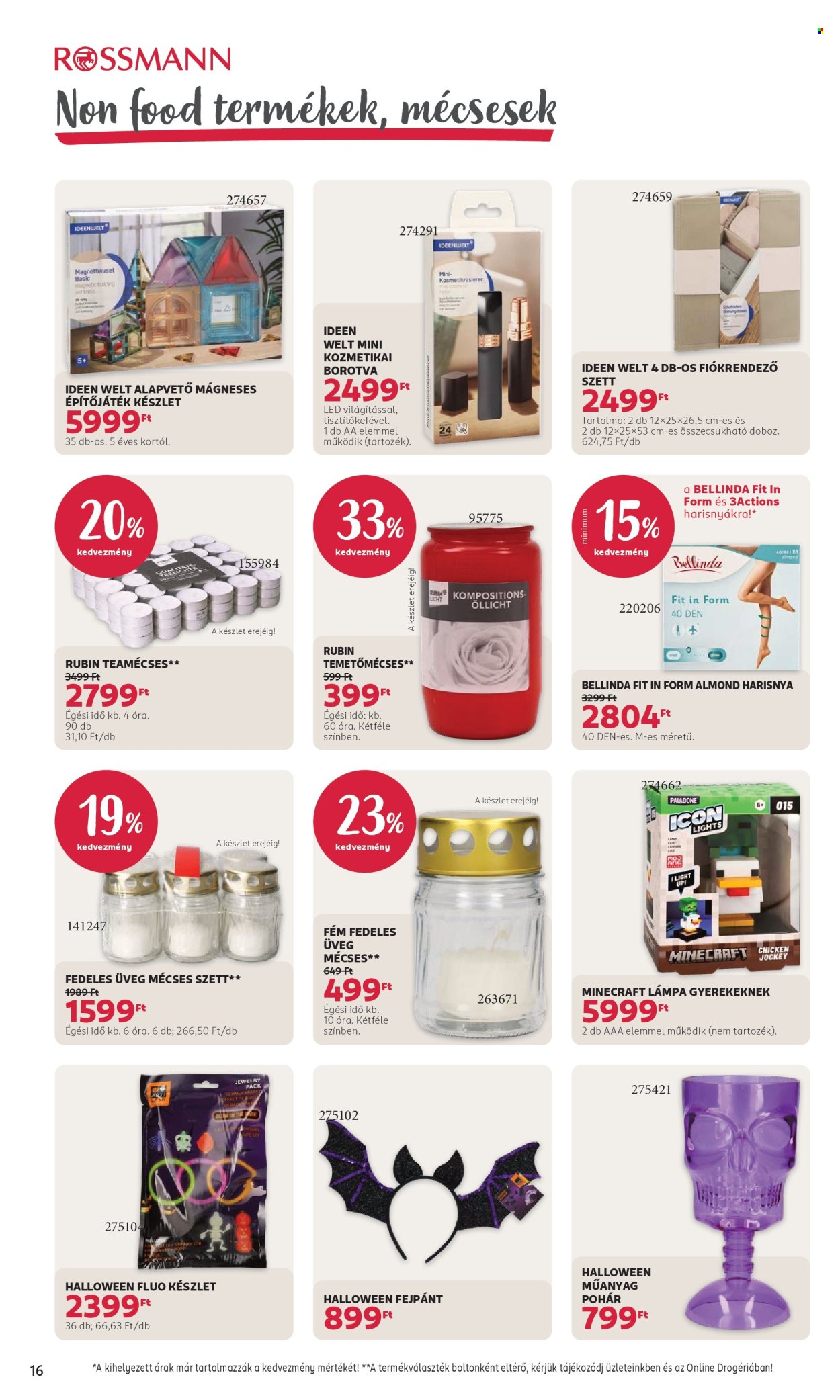 Rossmann akciós újságok - 2026.09.21 - 2026.10.02. Oldal 18