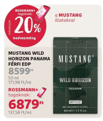 MUSTANG WILD HORIZON PANAMA FÉRFI EDP
