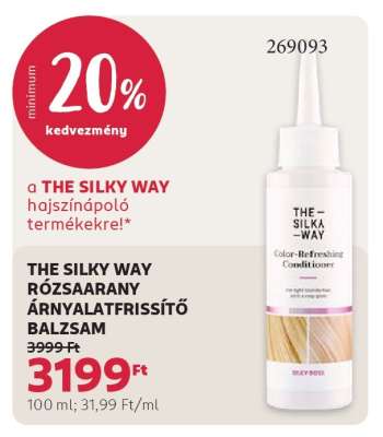 THE SILKY WAY RÓZSAARANY ÁRNYALATFRISSÍTŐ BALZSAM