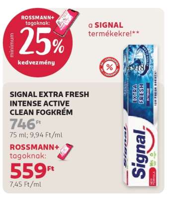 SIGNAL EXTRA FRESH INTENSE ACTIVE CLEAN FOGKRÉM