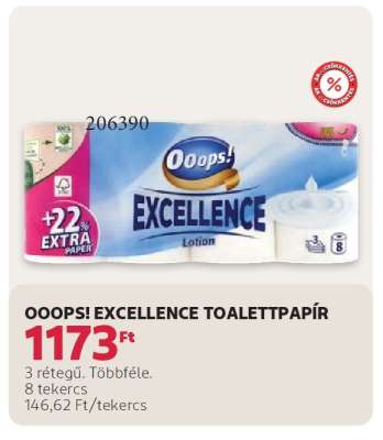 Ooops! Excellence Toalettpapír