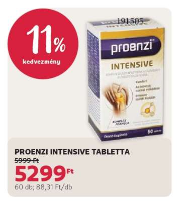 PROENZI INTENSIVE TABLETTA