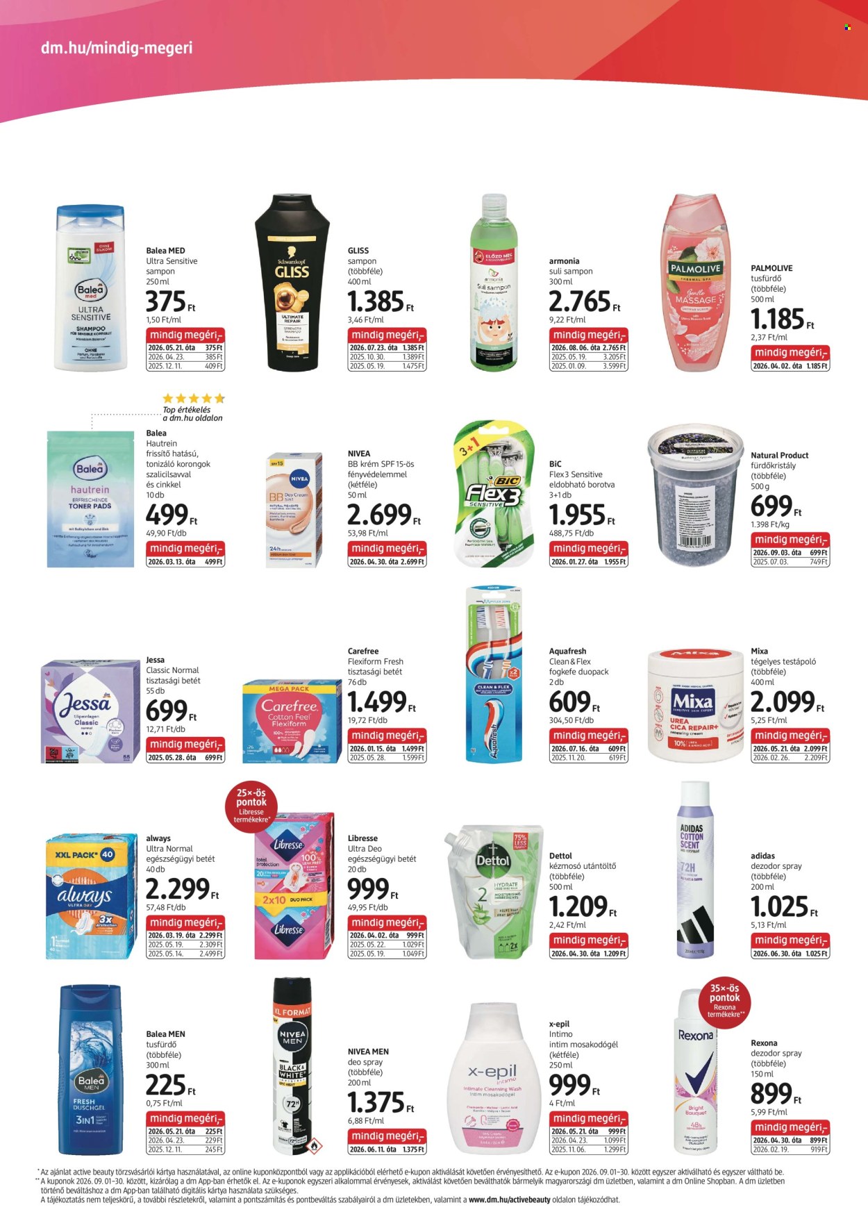dm drogerie markt akciós újságok - 2026.09.17 - 2026.09.30. Oldal 2