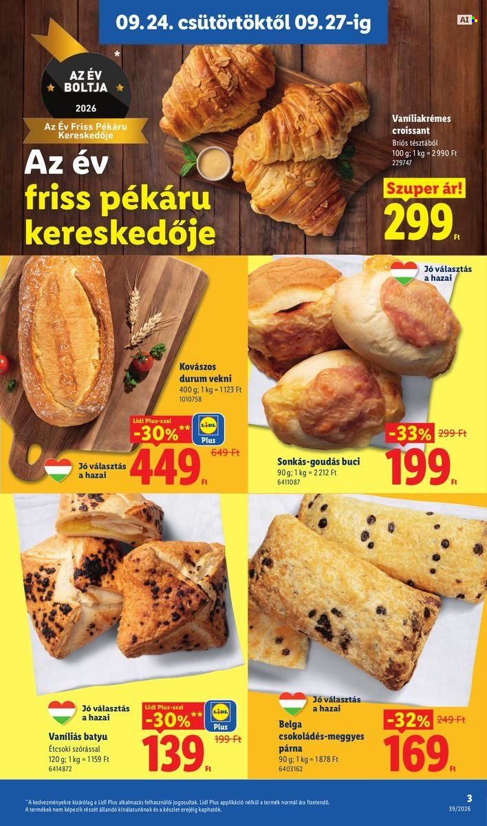 Lidl akciós újságok - 2026.09.24 - 2026.09.30. Oldal 3