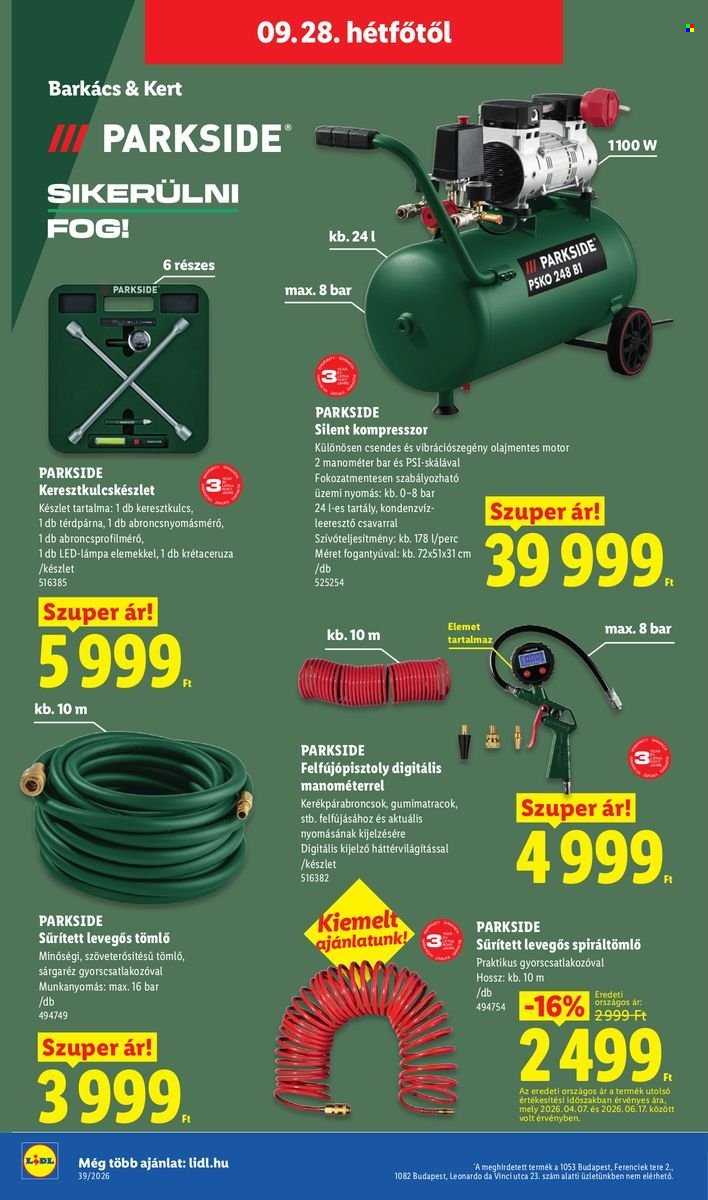 Lidl akciós újságok - 2026.09.24 - 2026.09.30. Oldal 42