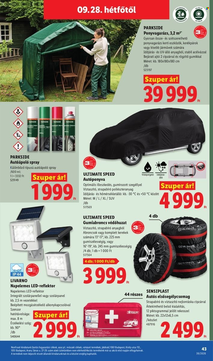Lidl akciós újságok - 2026.09.24 - 2026.09.30. Oldal 43