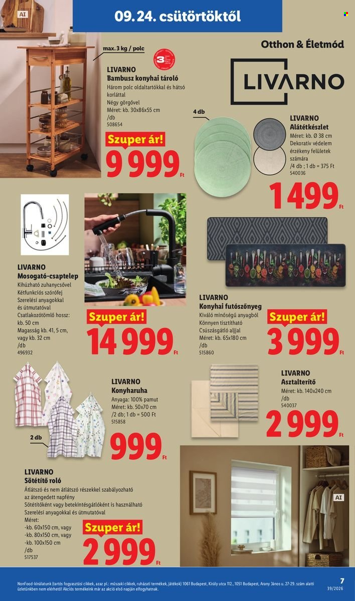 Lidl akciós újságok - 2026.09.24 - 2026.09.30. Oldal 7