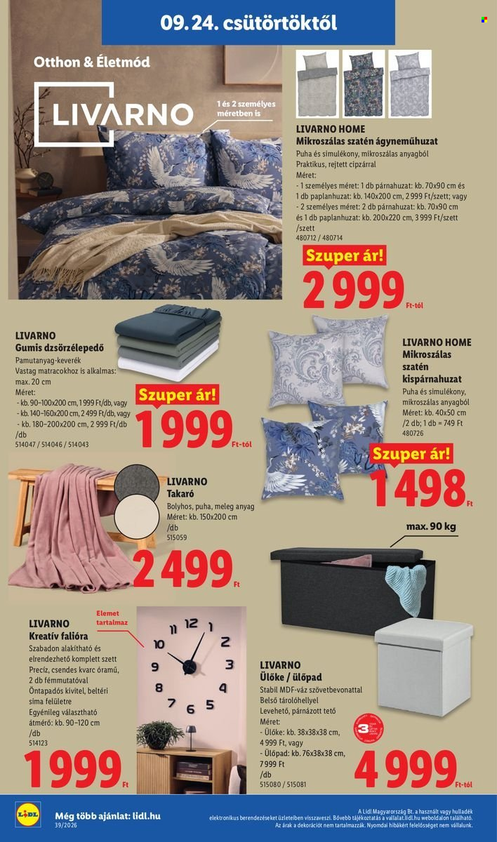 Lidl akciós újságok - 2026.09.24 - 2026.09.30. Oldal 8