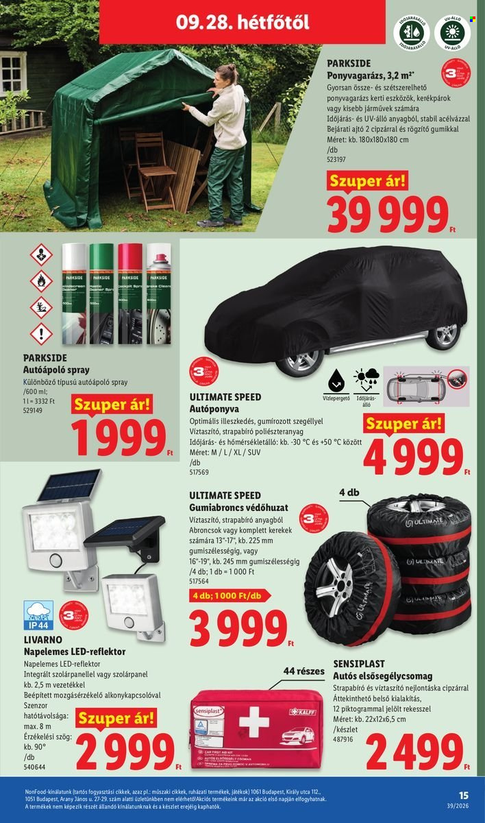 Lidl akciós újságok - 2026.09.24 - 2026.09.30. Oldal 15