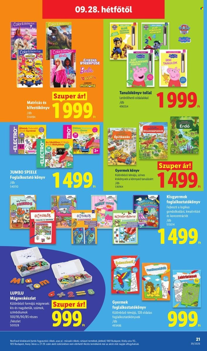 Lidl akciós újságok - 2026.09.24 - 2026.09.30. Oldal 21