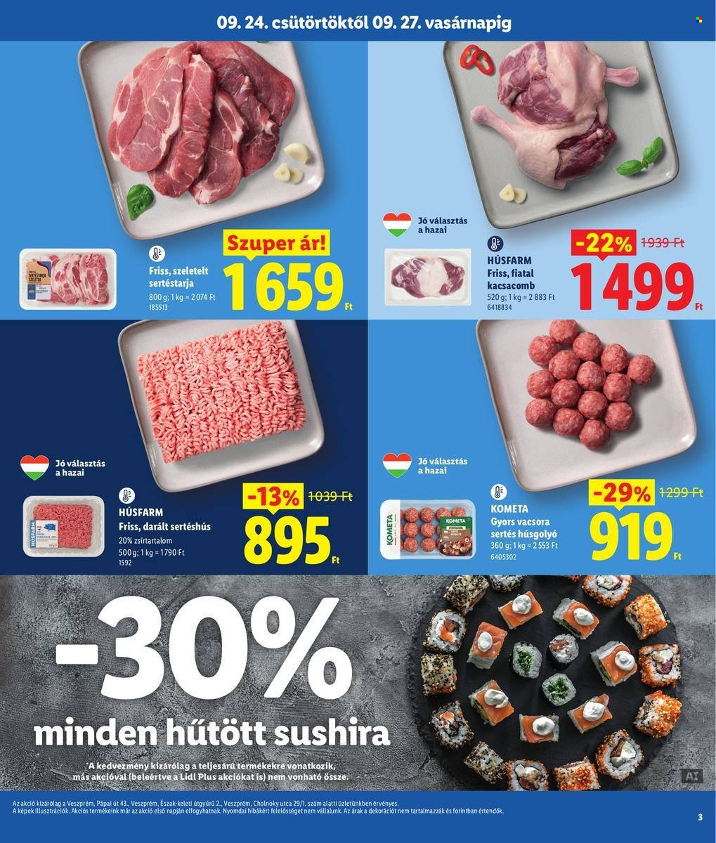 Lidl akciós újságok - 2026.09.24 - 2026.09.27. Oldal 3