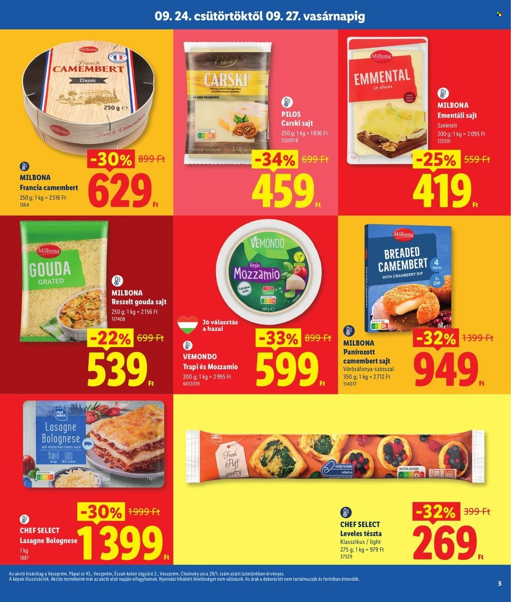 Lidl akciós újságok - 2026.09.24 - 2026.09.27. Oldal 5