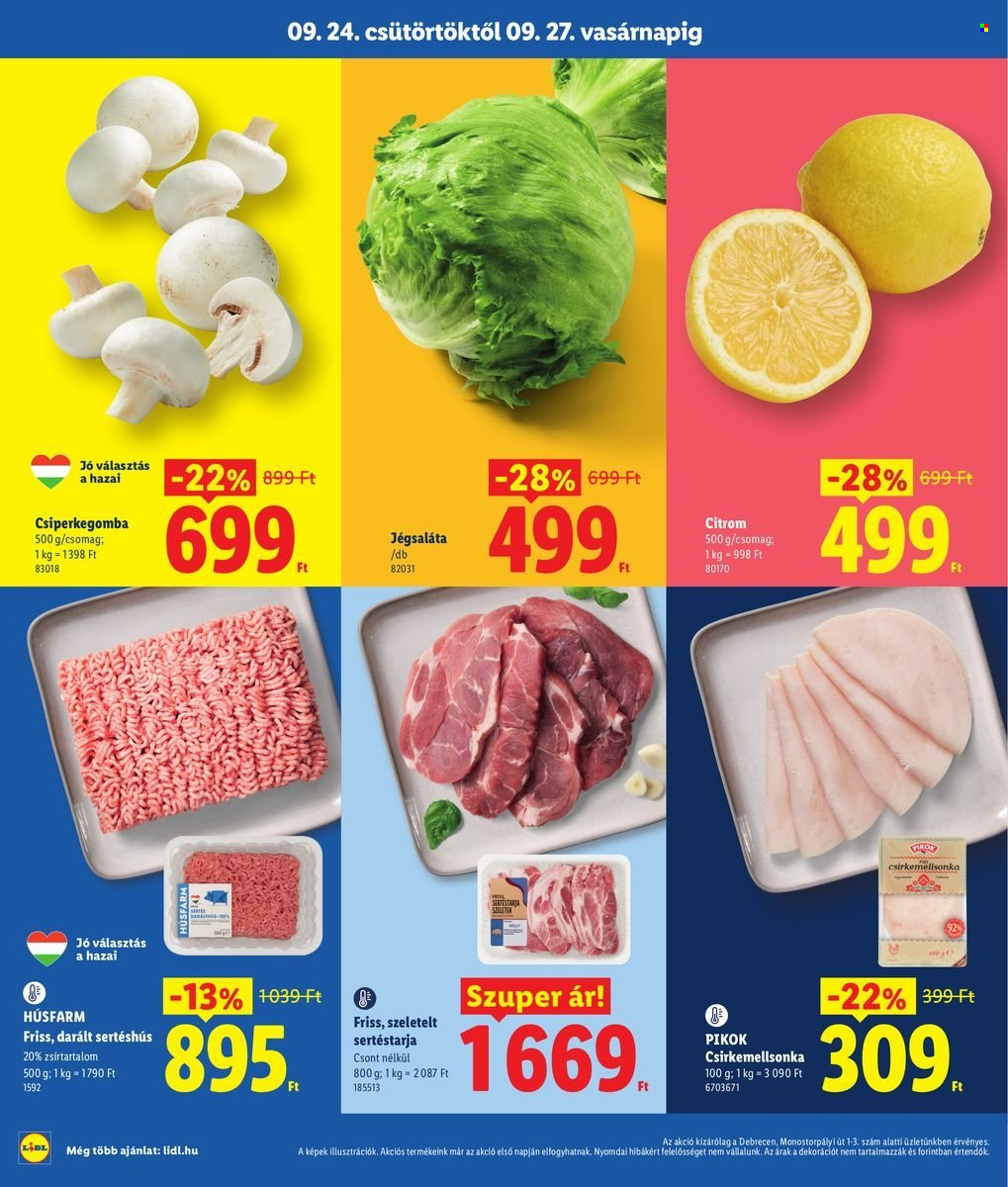 Lidl akciós újságok - 2026.09.24 - 2026.09.27. Oldal 2