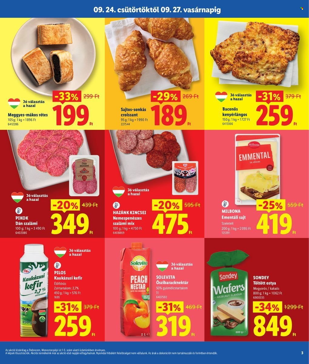 Lidl akciós újságok - 2026.09.24 - 2026.09.27. Oldal 3