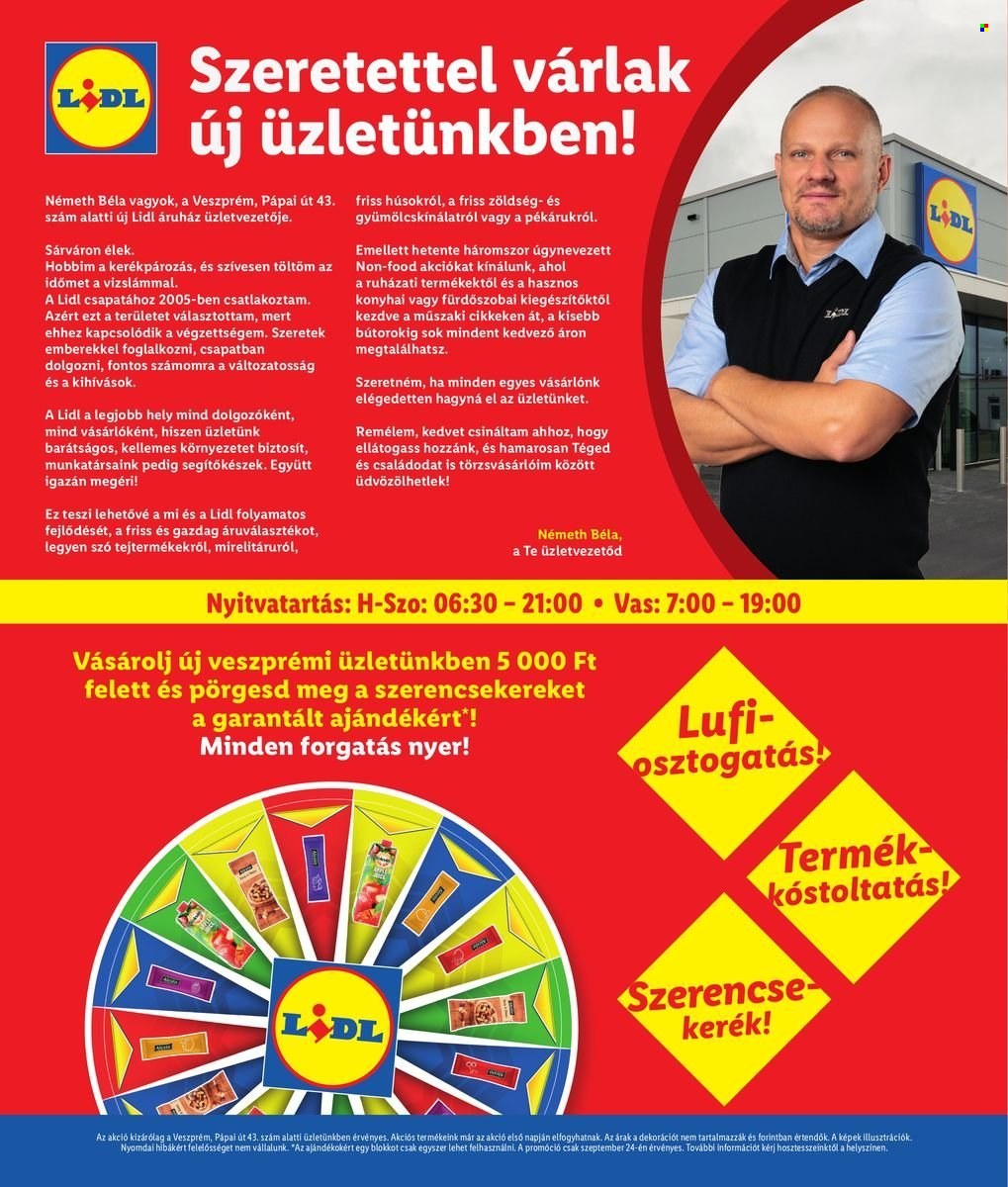 Lidl akciós újságok - 2026.09.24 - 2026.09.27. Oldal 12