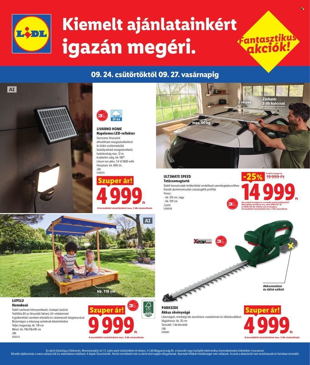 Lidl akciós újságok - 2026.09.24 - 2026.09.27. Oldal 4