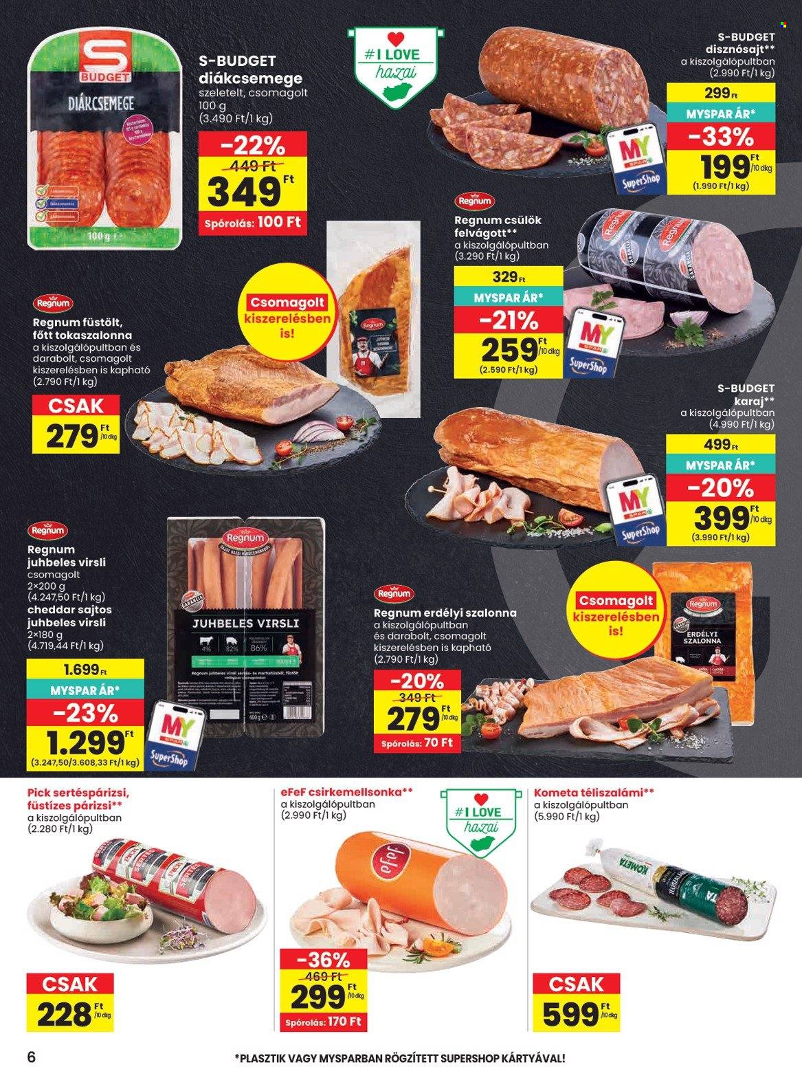 SPAR akciós újságok - 2026.09.24 - 2026.09.30. Oldal 6