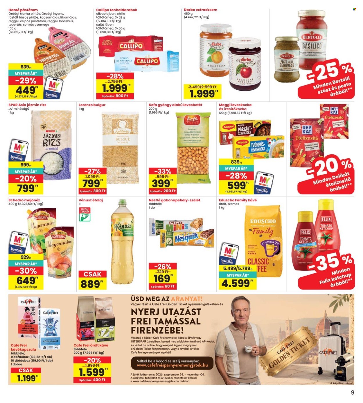 INTERSPAR akciós újságok - 2026.09.24 - 2026.09.30. Oldal 9