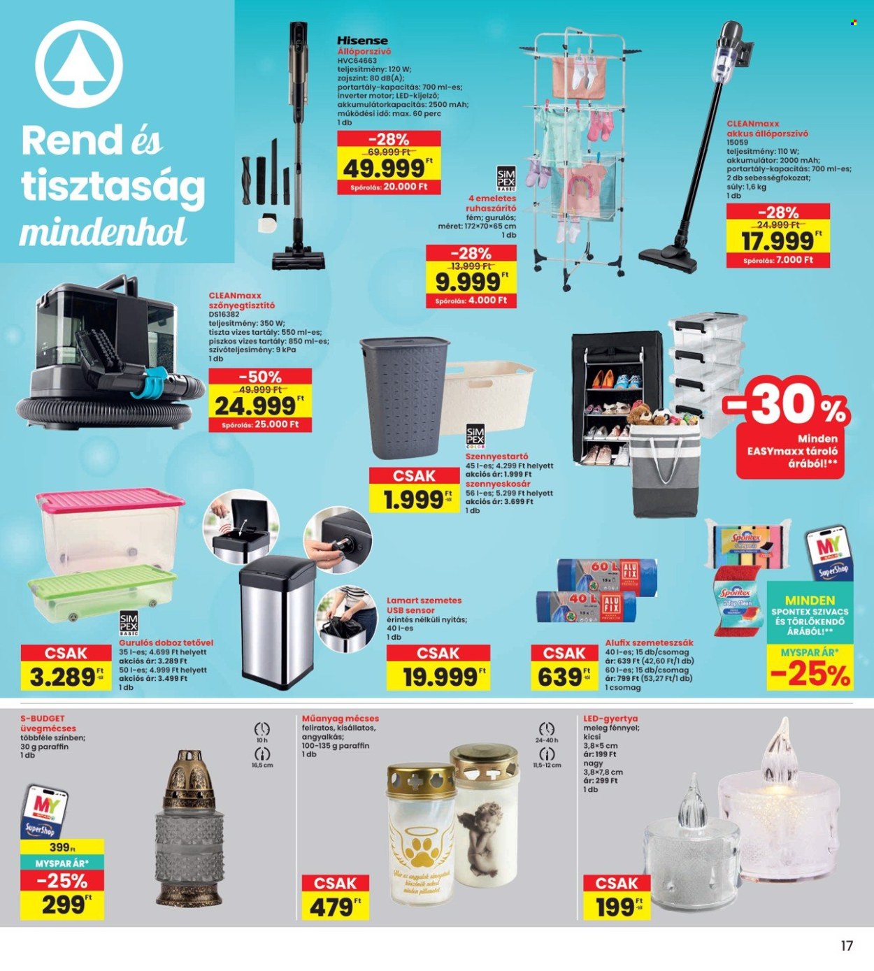 INTERSPAR akciós újságok - 2026.09.24 - 2026.09.30. Oldal 17
