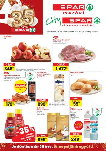 Újság SPAR - 2026.09.24 - 2026.09.30.