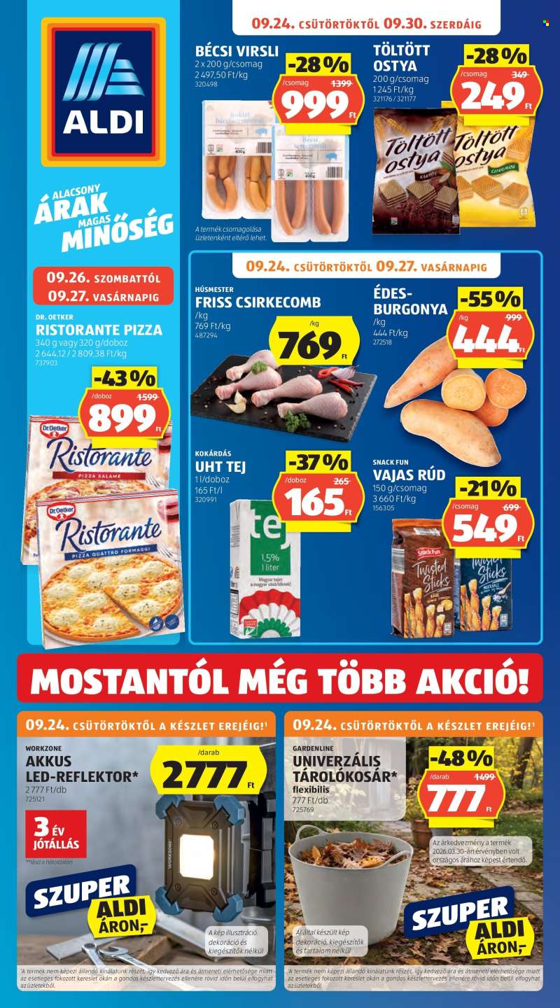 Újság Aldi - 2026.09.24 - 2026.09.30.