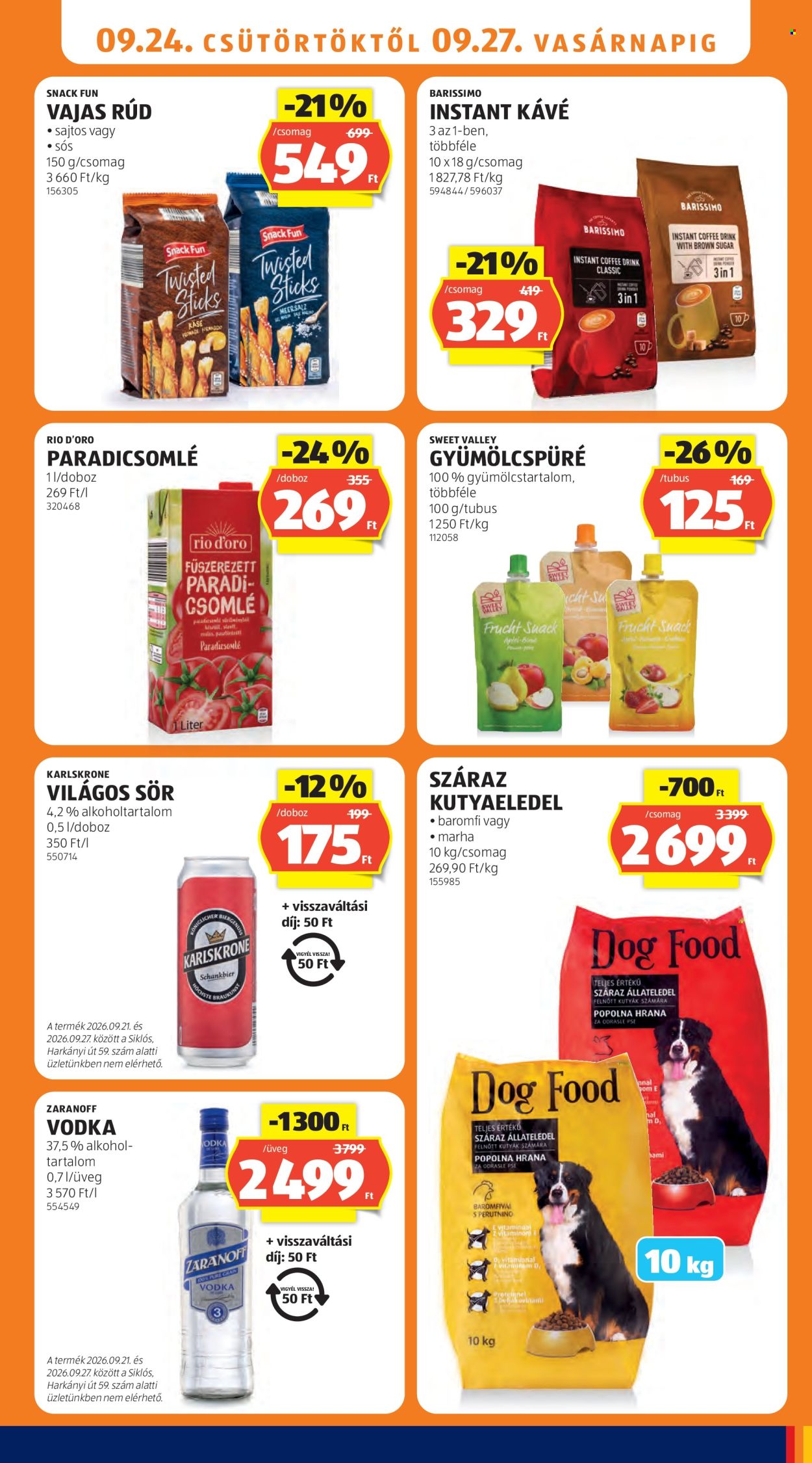 Aldi akciós újságok - 2026.09.24 - 2026.09.30. Oldal 15