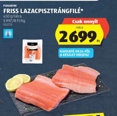 PANARINI Friss lazacpisztrángfilé
