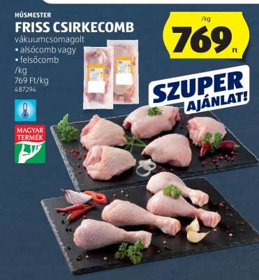 FRISS CSIRKECOMB