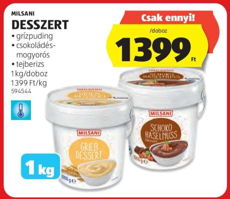 Milsani Desszert