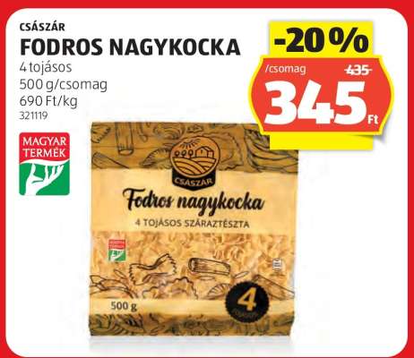 CSÁSZÁR FODROS NAGYOCKA