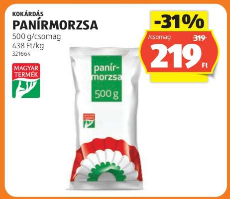 Kokárdás Panírmorzsa