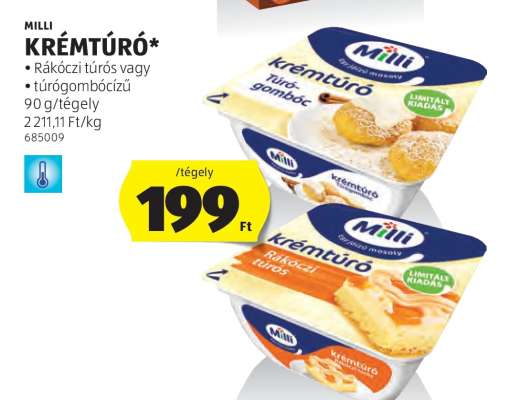 MILLI﻿﻿ Krémtúró