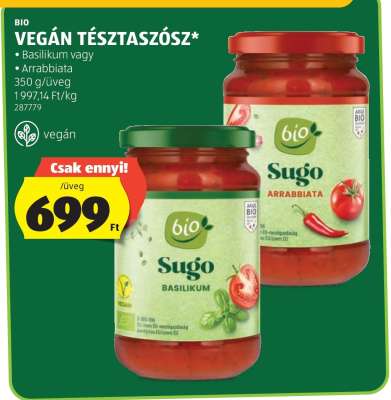 BIO VEGÁN TÉSZTASZÓSZ