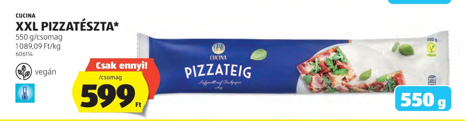 CUCINA XXL PIZZATÉSZTA