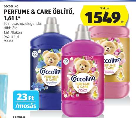 Coccolino Perfume & Care Öblítő