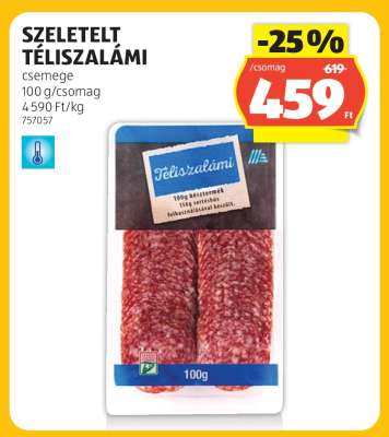 Szeletelt Téliszalámi