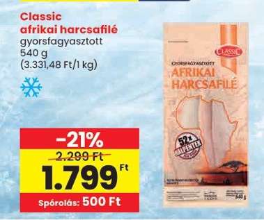 CLASSIC AFRIKAI HARCSAFILÉ