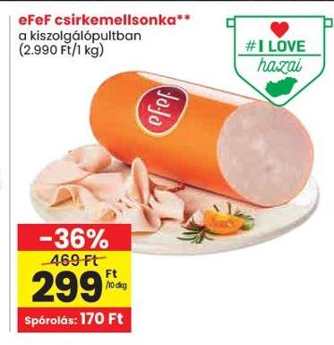 eFeF csirkemellsonka