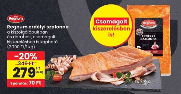 Regnum erdélyi szalonna