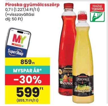 Piroska Gyümölcsszörp