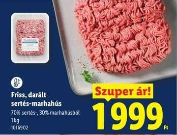 Friss darált sertés-marhahús