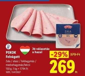 Pikok Felvágott