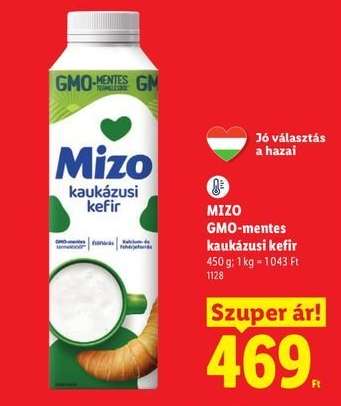MIZO GMO-mentes kaukázusi kefir