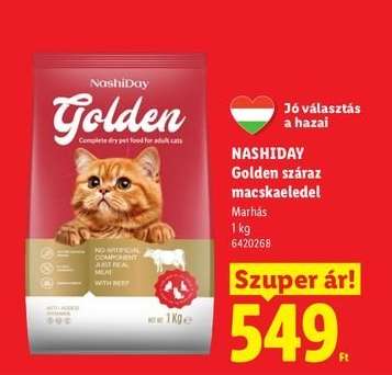 NashiDay Golden Száraz Macskaeledel